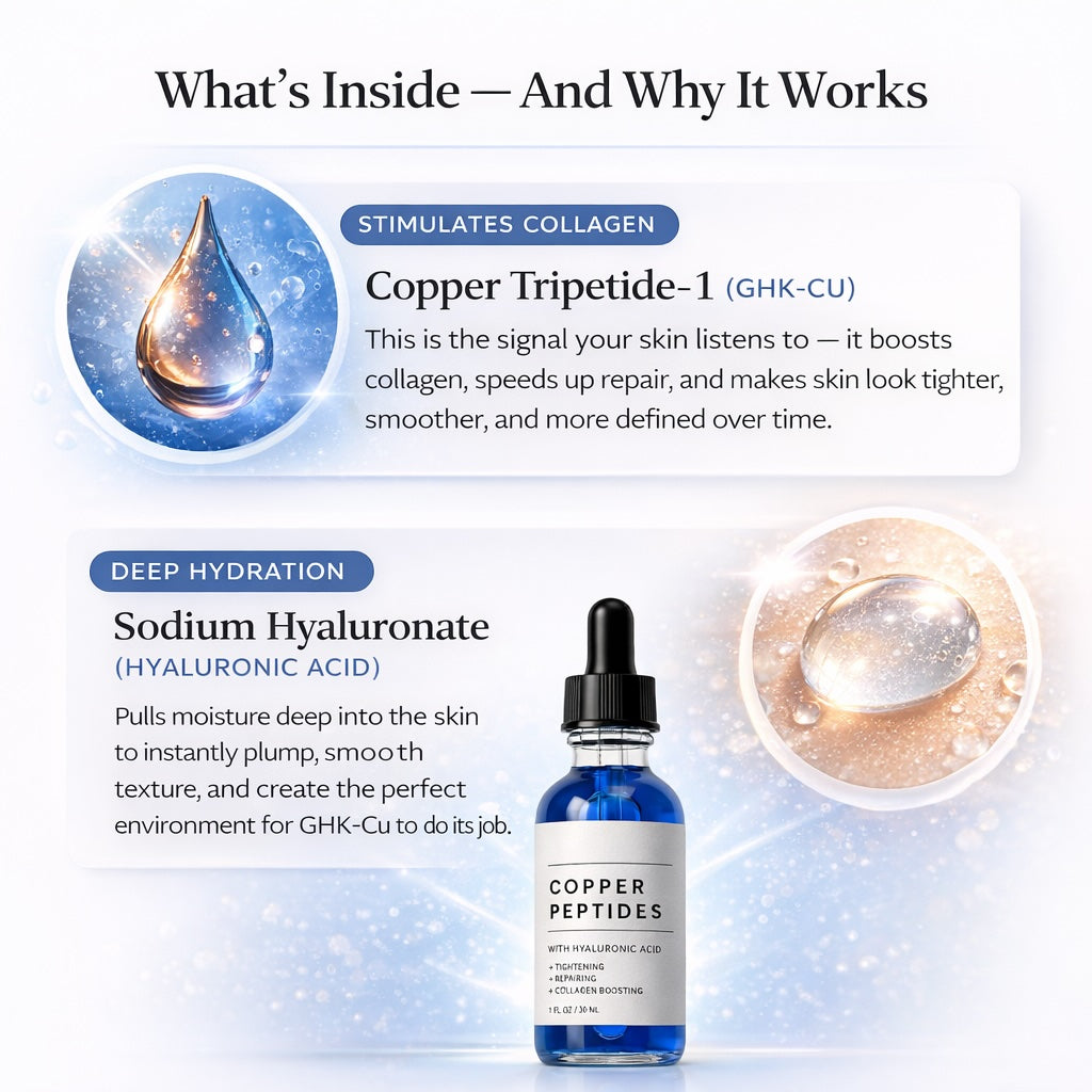 GHK-Cu Peptides Serum TryDeloura GHK-Cu Peptides Serum TryDeloura